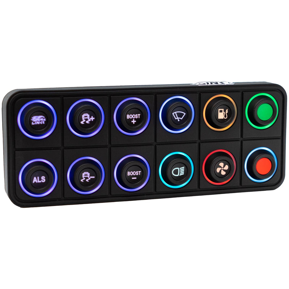 Link CAN Keypad 12 button 101-0239 – button legends with illumination