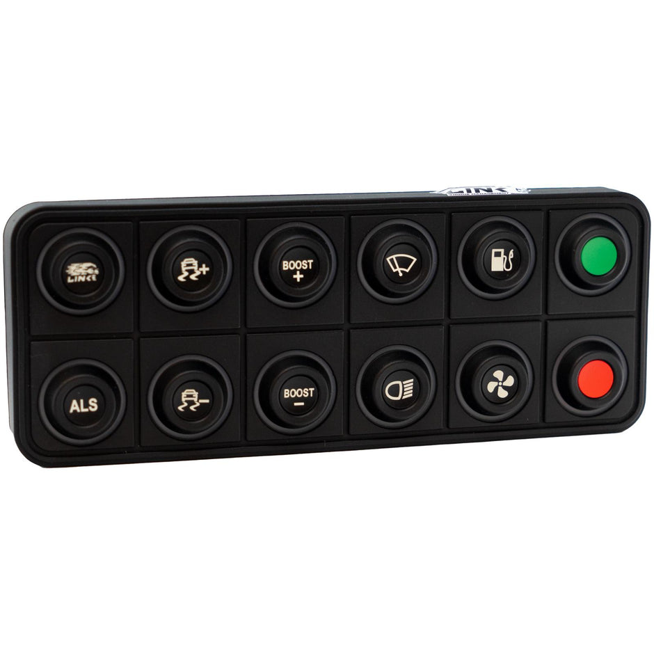 Link CAN Keypad 12 button 101-0239 – unlit button legends