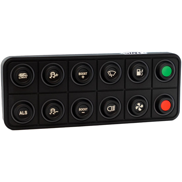Link CAN Keypad 12 button 101-0239 – unlit button legends