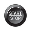 Link CAN Keypad Insert 101-0262 – Start/Stop Black button legend