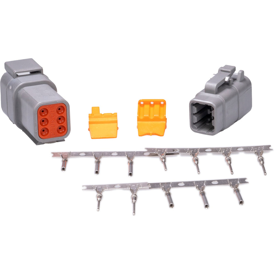 Link Deutsch DTM6 Connector Kit 101-0284 – connector, terminals and seals