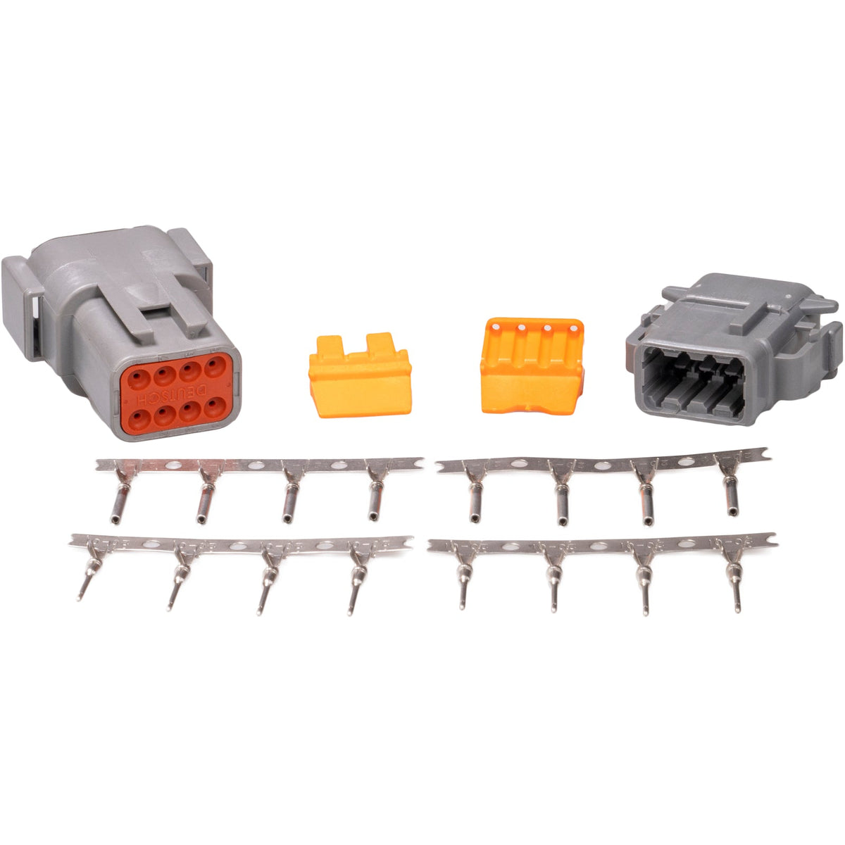 Link Deutsch DTM8 Connector Kit 101-0285 – connector, terminals and seals