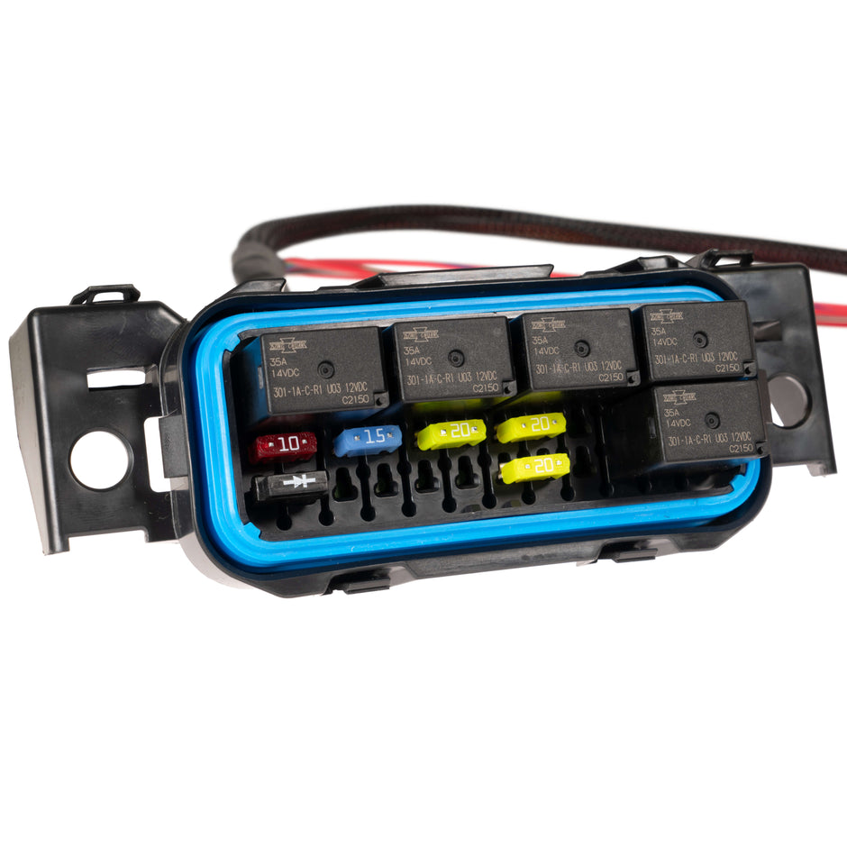 Link LS Harness - Fuse and Relay Box 101-0310 – connector and wiring detail