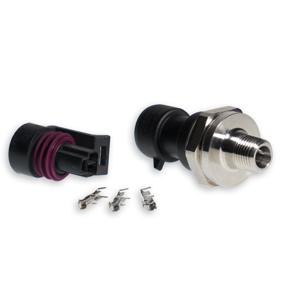 Link MIPS 150PSI Pressure Sensor 1/8 NPT 101-0325 – sensor and supplied fittings