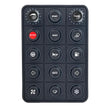 Link CAN Keypad 15 Button + 2 Rotary Encoders 101-0330 – button legends with illumination