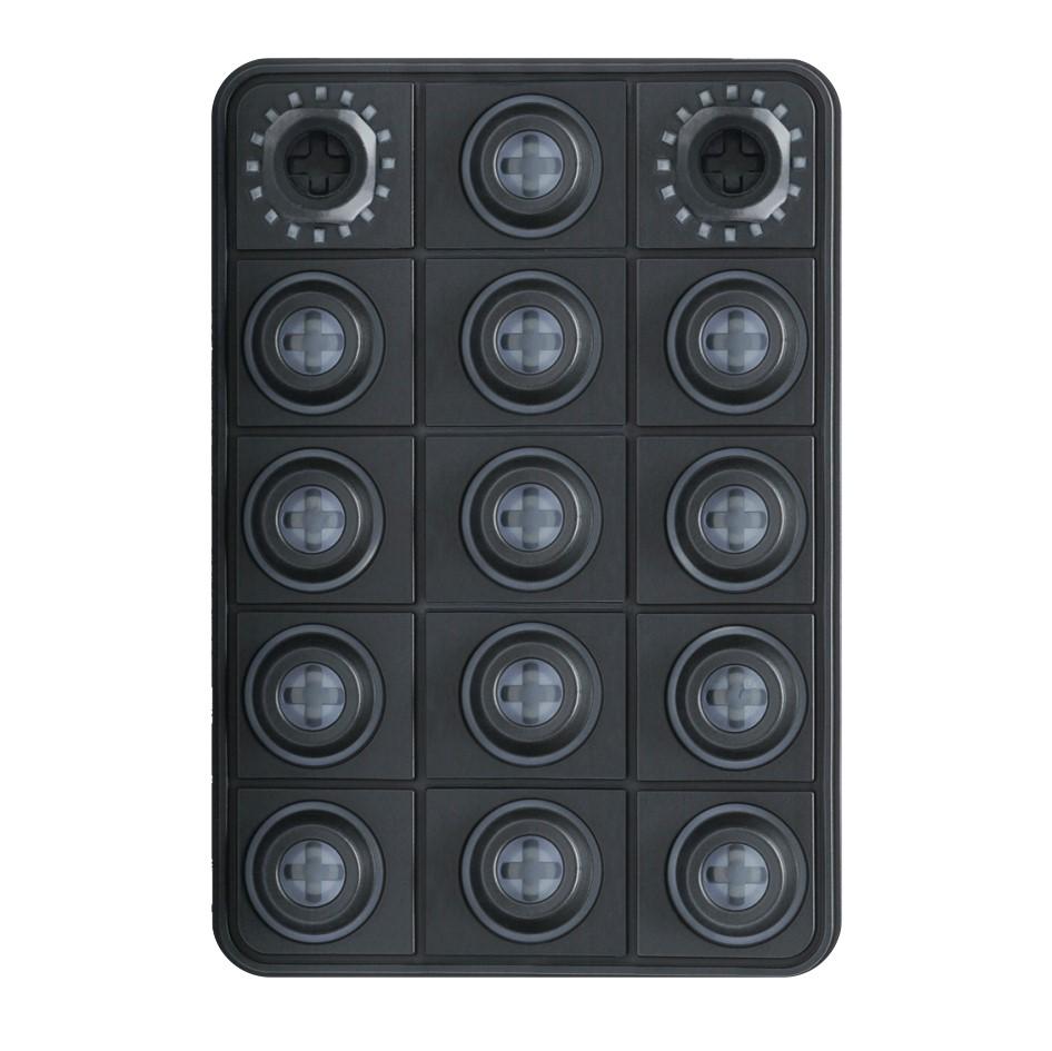 Link CAN Keypad 15 Button + 2 Rotary Encoders 101-0330 – unlit button legends