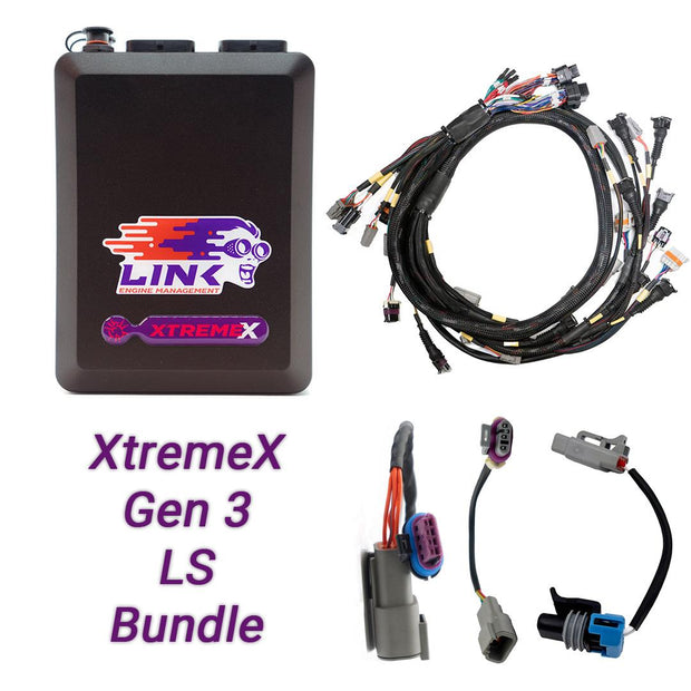 Link Gen3 LS Drive-By-Wire Bundle: G4X XtremeX ECU + LS Engine Harness bundle 109-9005B – bundle components overview
