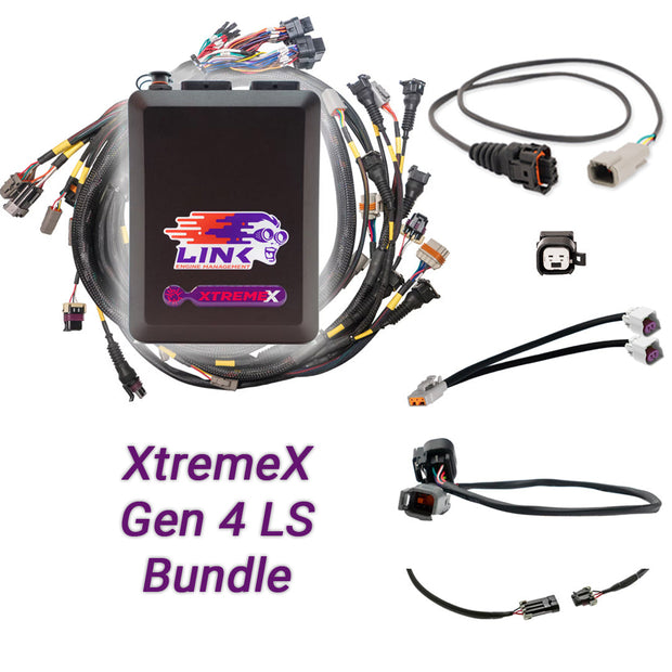 Link Gen4 LS Drive-By-Wire Bundle: G4X XtremeX ECU + LS Engine Harness bundle 109-9020B – bundle components overview