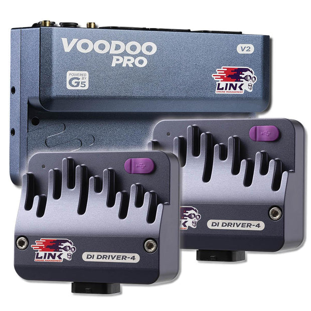 Link G5 Voodoo Pro + 2 x DI Driver-4 Bundle 153-9200B – bundle components overview