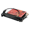 Link G4X E36X Plug-In ECU (BMW E36 M50TUB25) 201-4000 – angled circuit board and factory connector view