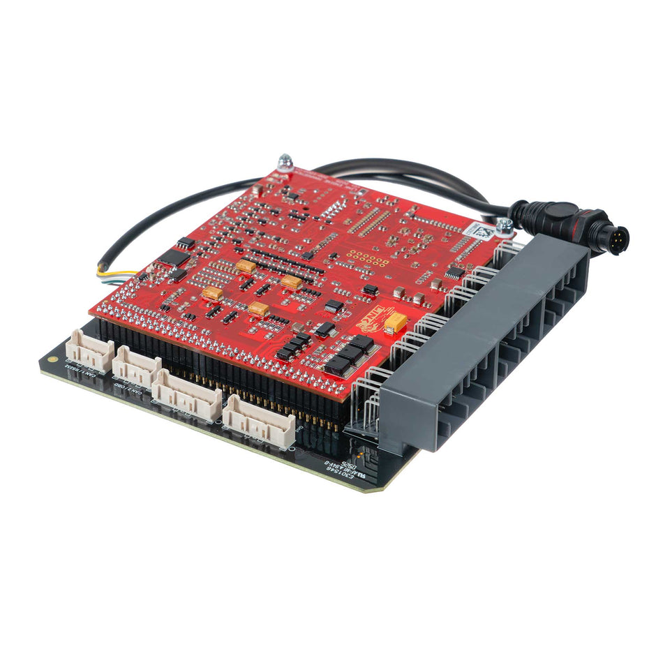 Link G4X EVO9X Plug-In ECU (Mitsubishi EVO IX, E-Throttle) 204-4000 – opposite circuit board view