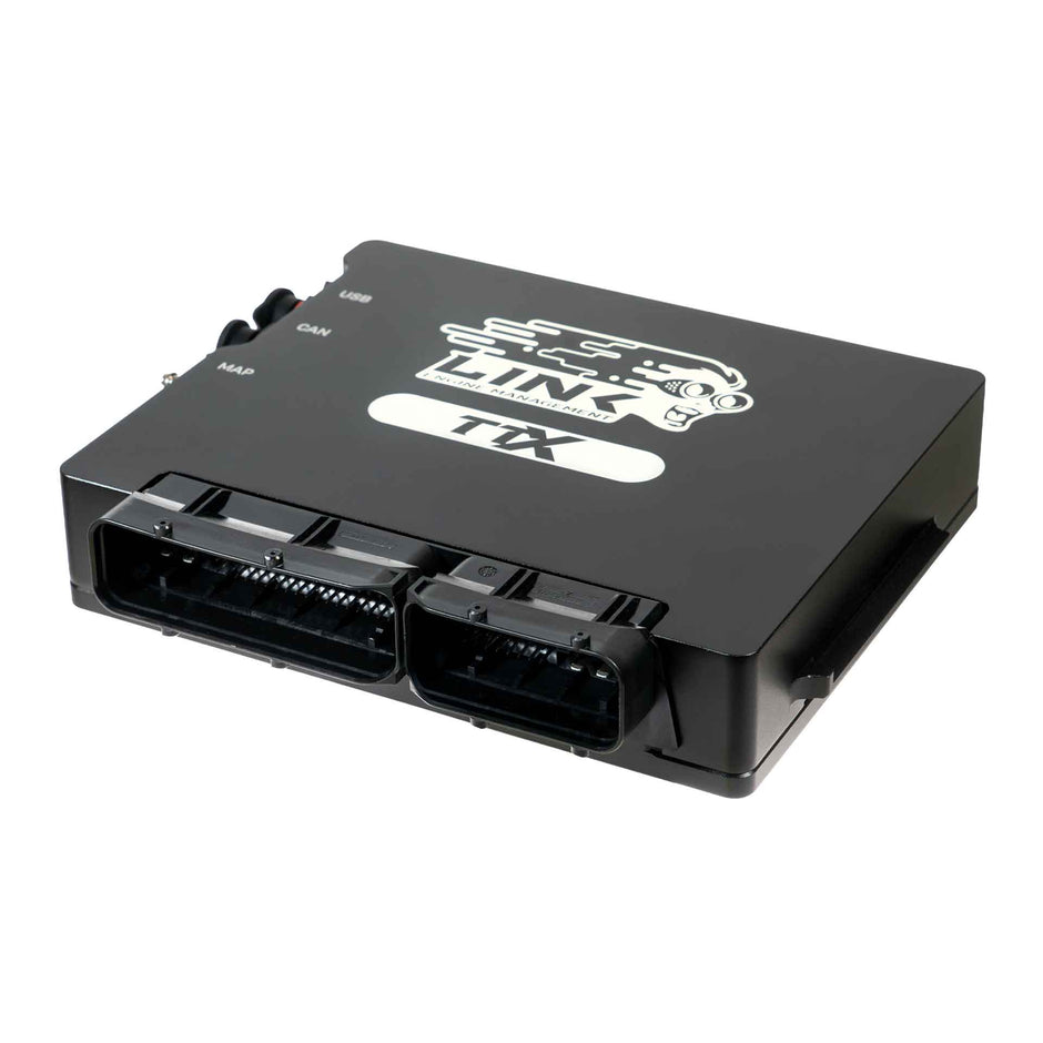 Link G4X TTX ECU 208-4000 – angled enclosure and factory connector view