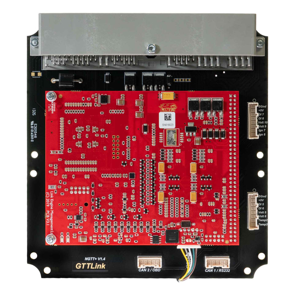 Link G4X NGTTX Plug-In ECU (Nissan Skyline GT-T R34 RB25DET NEO) 215-4000 – top circuit board view