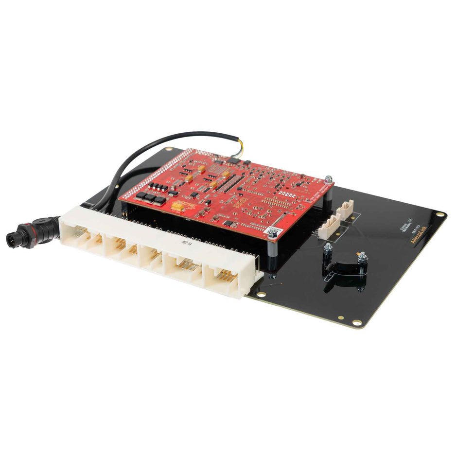 Link G4X TALTX Plug-In ECU (Toyota Altezza 3S-GE) 220-4000 – angled circuit board and factory connector view