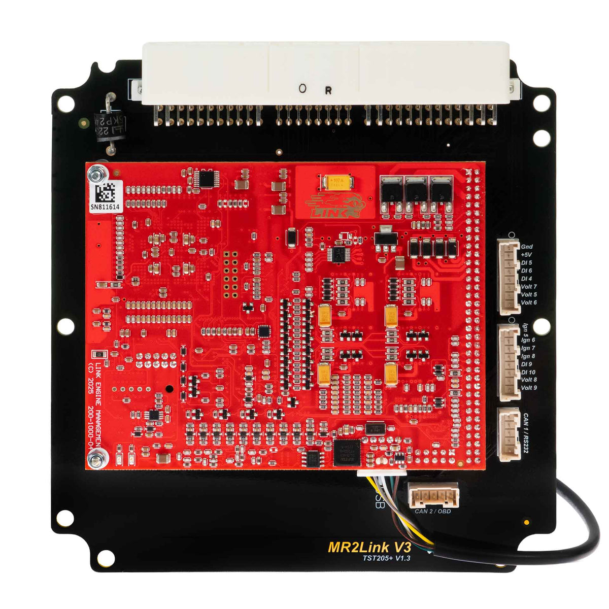 Link G4X TST205X Plug-In ECU (Toyota MR2 V2-3 & Celica ST205) 222-4000 – top circuit board view