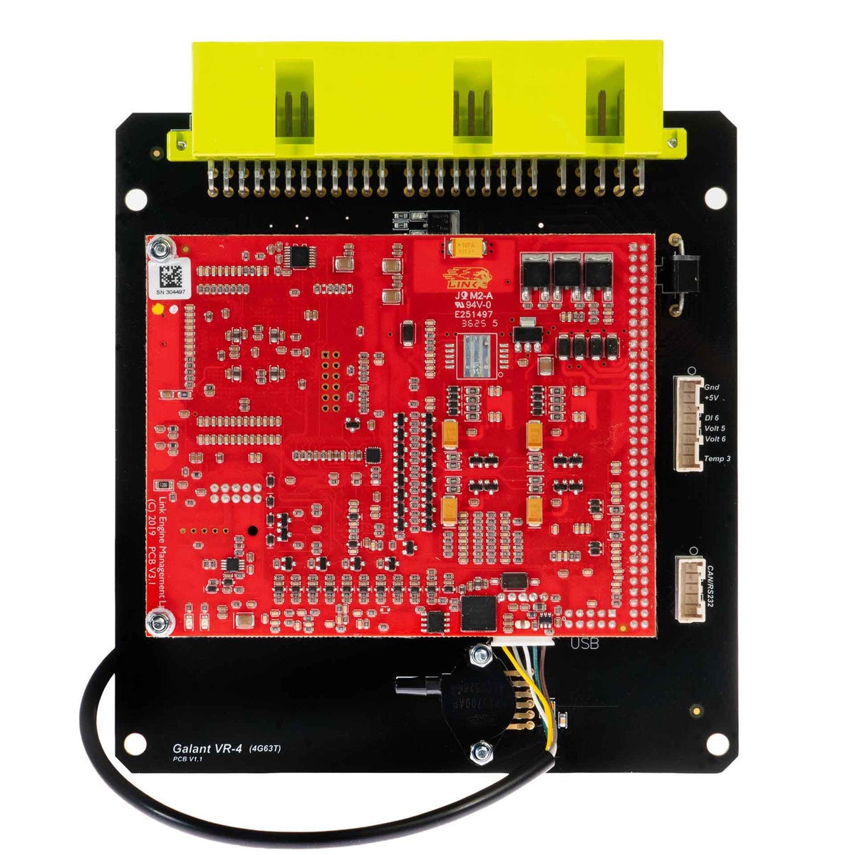 Link G4X VR4X Plug-In ECU (Mitsubishi VR4 4G63T) 223-4000 – top circuit board view