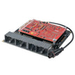 Link G4X WRX6X Plug-In ECU (Subaru WRX & STI V5-6) 228-4000 – angled circuit board and factory connector view