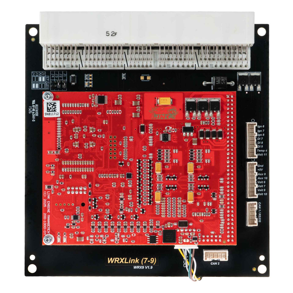 Link G4X WRX9X Plug-In ECU (Subaru WRX & STI V7-9) 229-4000 – top circuit board view