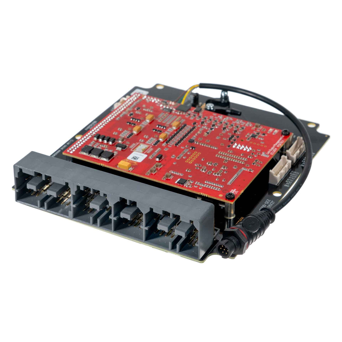 Link G4X JZX90X Plug-In ECU (Toyota JZX90 1JZ-GTE) 235-4000 – angled circuit board and factory connector view