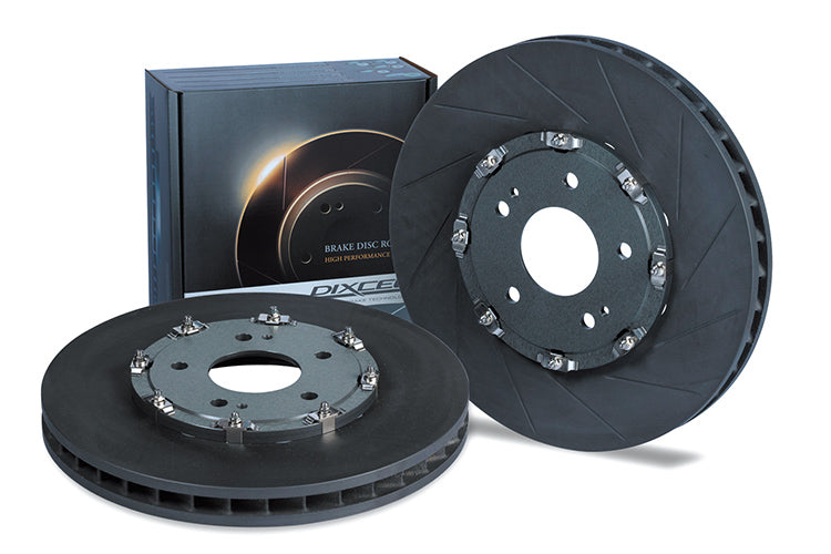 DIXCEL FS Two-Piece Front Brake Rotors (Pair) - Nissan GT-R R35 (CBA-R35) - 380x34mm