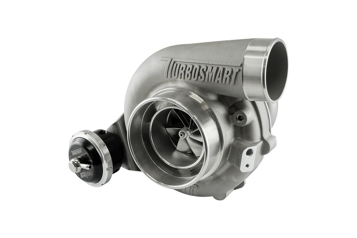 Turbosmart TS-2 Performance Turbocharger (Water Cooled) 6466 V-Band 0.82AR Internally Wastegated — TS-2-6466B-VB082I
