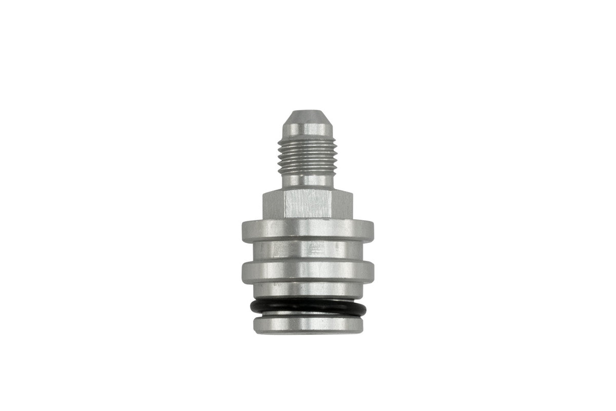 Turbosmart Oil Cap Insert - 4AN - Clear — TS-0891-3025