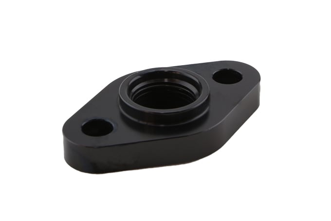 Turbosmart Billet Turbo Drain Adapter - 52.4mm Large Frame Uni — TS-0804-1012
