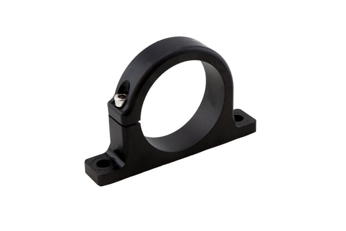 Turbosmart Billet Fuel Filter Bracket Suit Turbosmart 1.75" OD filters (Black) — TS-0402-1140