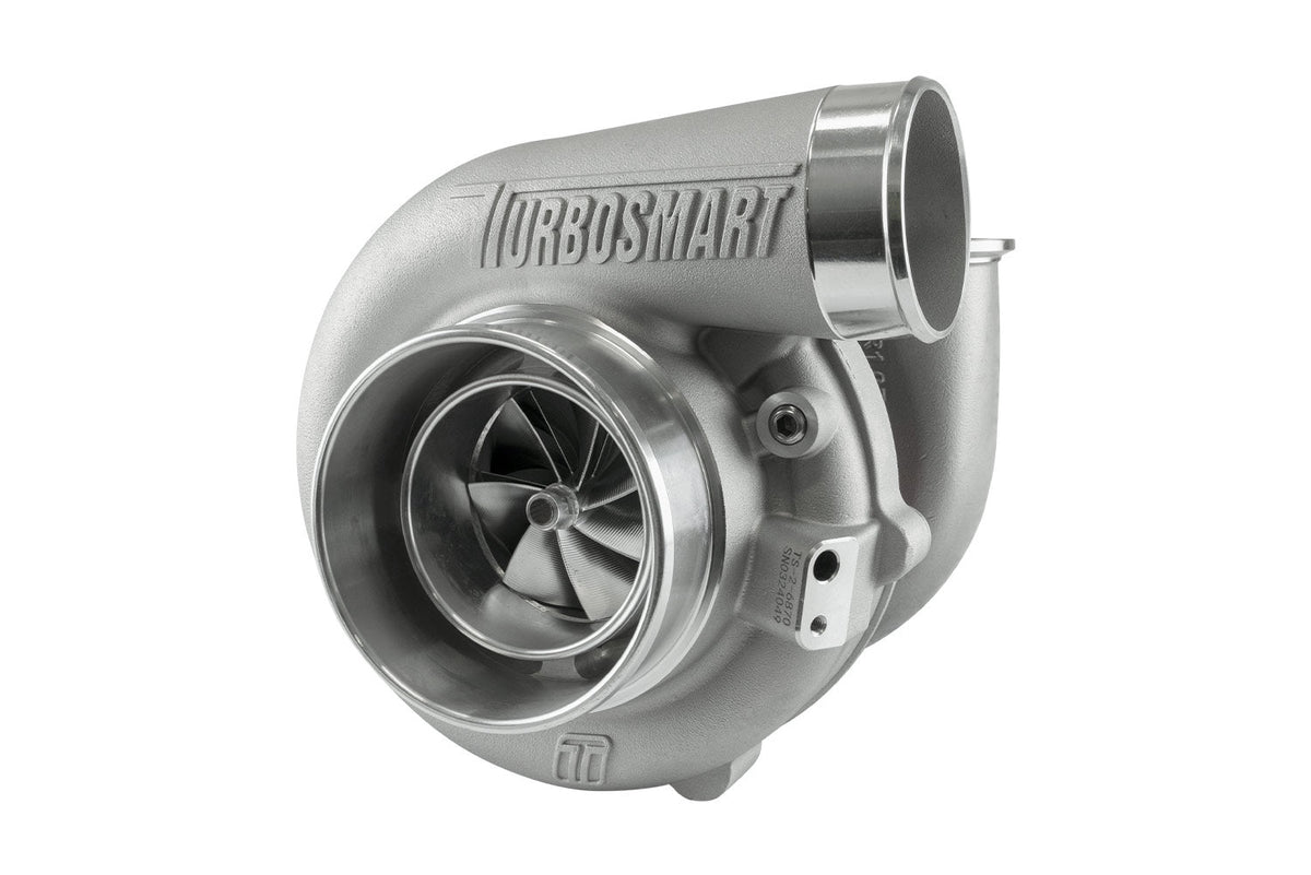 Turbosmart TS-2 Turbocharger (Water Cooled) 6870 (Kompact) V-Band 1.07AR Externally Wastegated — TS-2-6870B-VB107E