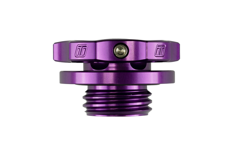 Turbosmart Oil Cap - M35x4 -Ford/Mazda - Purple — TS-0891-0173 — view 2