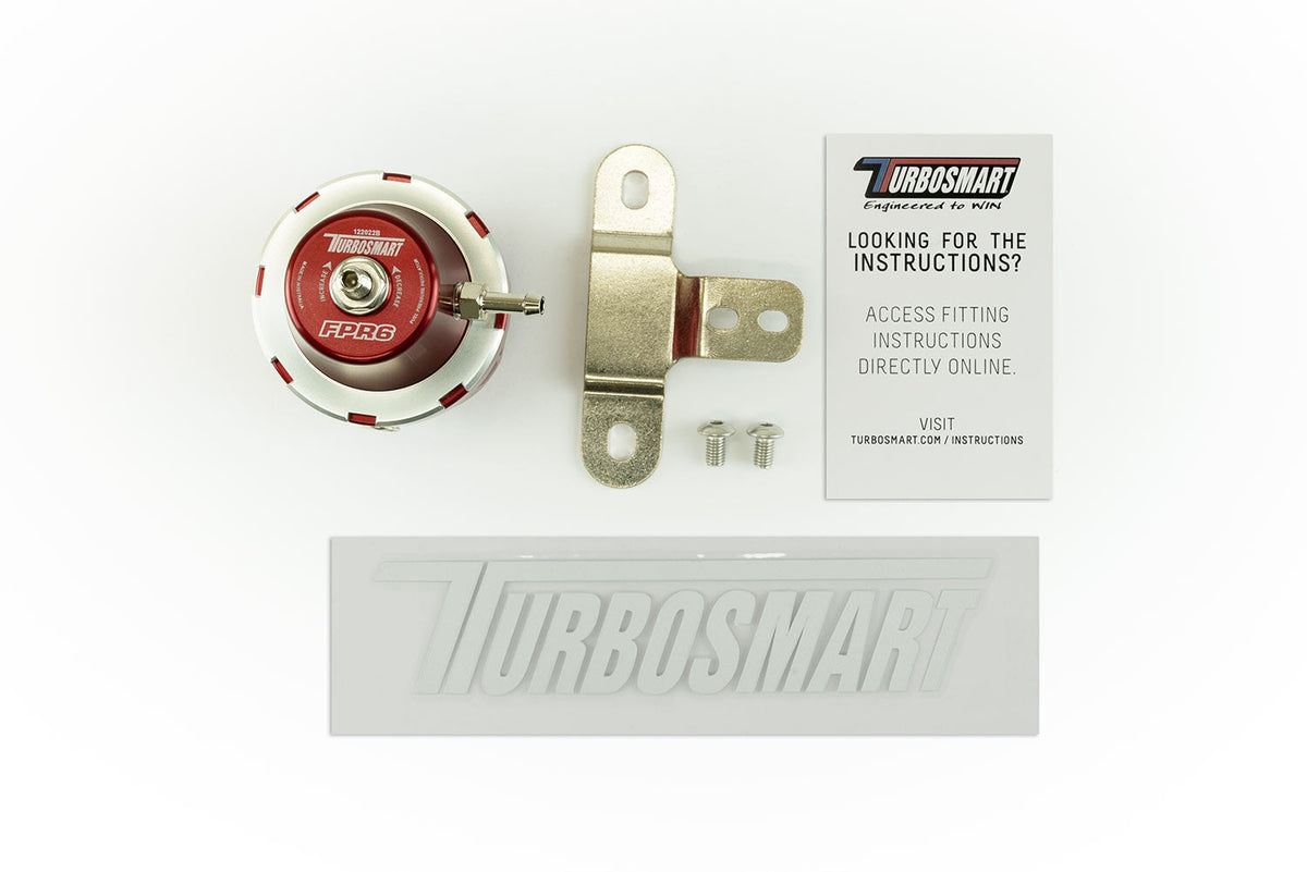 Turbosmart FPR6 Fuel Pressure Regulator Suit -6AN (Red) — TS-0404-1024 — view 6