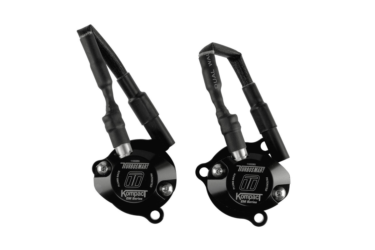 Turbosmart BOV Kompact EM Plumb Back BOV Kompact EM Dual Port VR32 - Suits 3.0 Hurricane SO & HO (RAM 1500 & Jeep Wagoneer)- Suits 3.0 Hurricane — TS-0223-1241 — view 3
