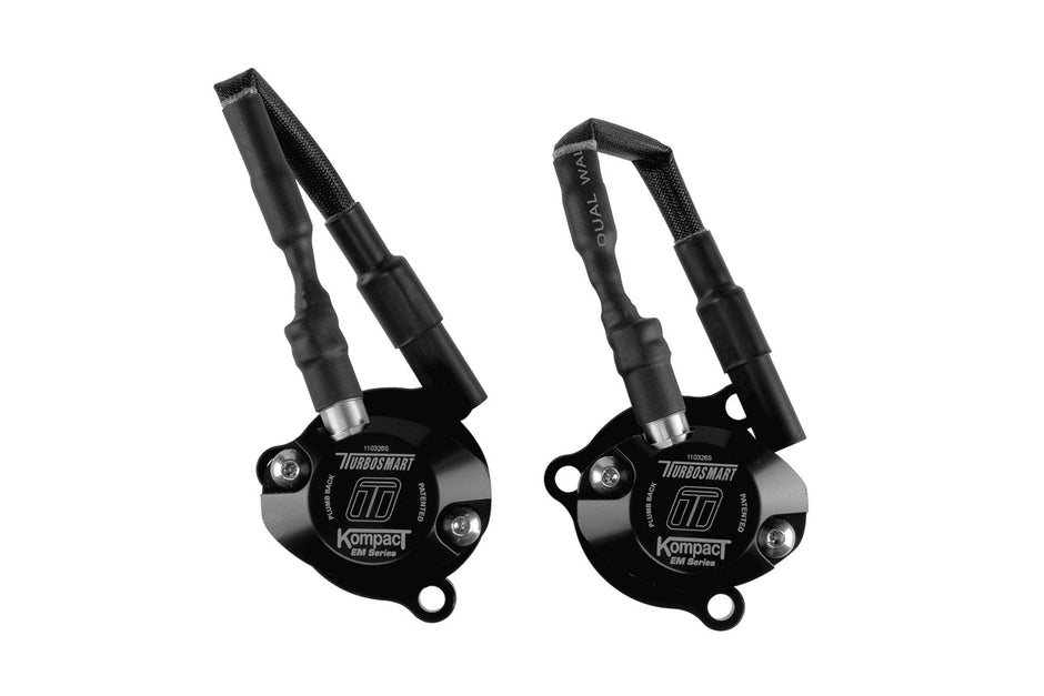 Turbosmart BOV Kompact EM Plumb Back BOV Kompact EM Dual Port VR32 - Suits 3.0 Hurricane SO & HO (RAM 1500 & Jeep Wagoneer)- Suits 3.0 Hurricane — TS-0223-1241 — view 3