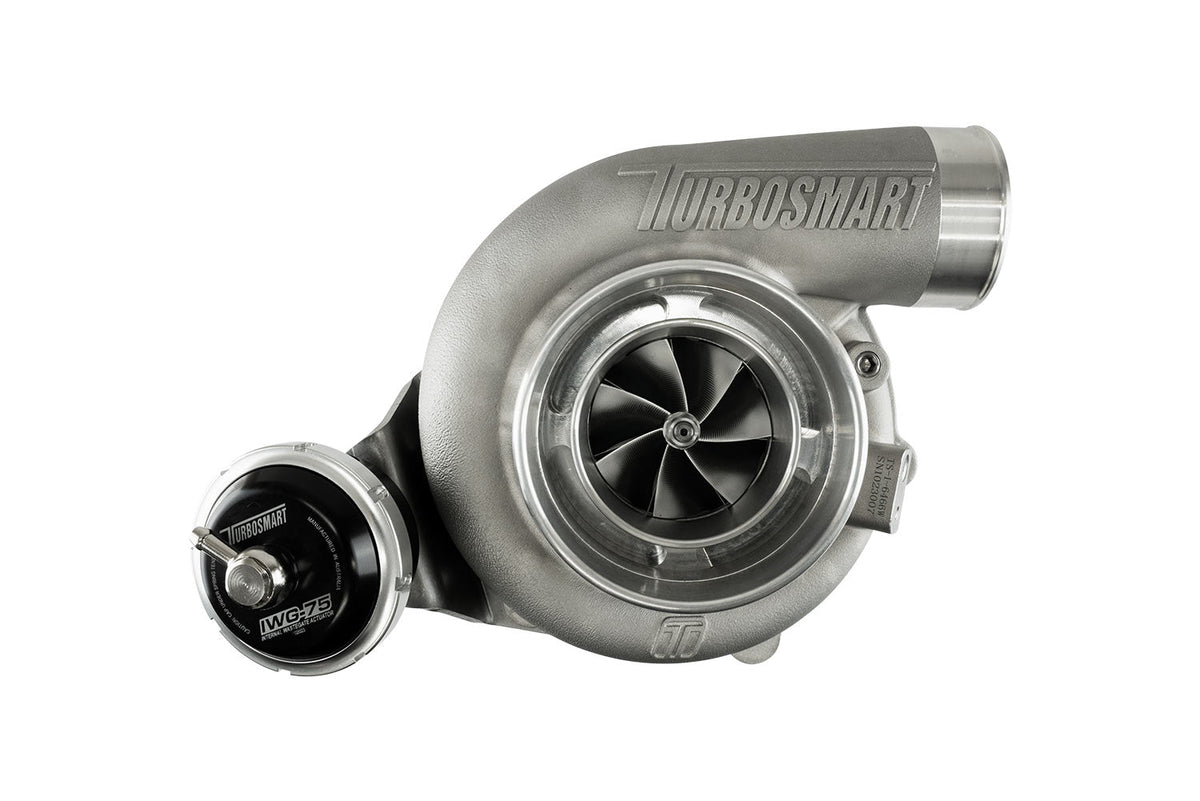 Turbosmart TS-2 Performance Turbocharger (Water Cooled) 6466 V-Band 0.82AR Internally Wastegated — TS-2-6466B-VB082I — view 2