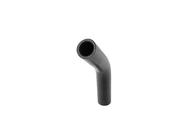 Turbosmart Silicon 45 Degree Silicon Hose - Elbow 1.00" (Black) — TS-HE45100-BK