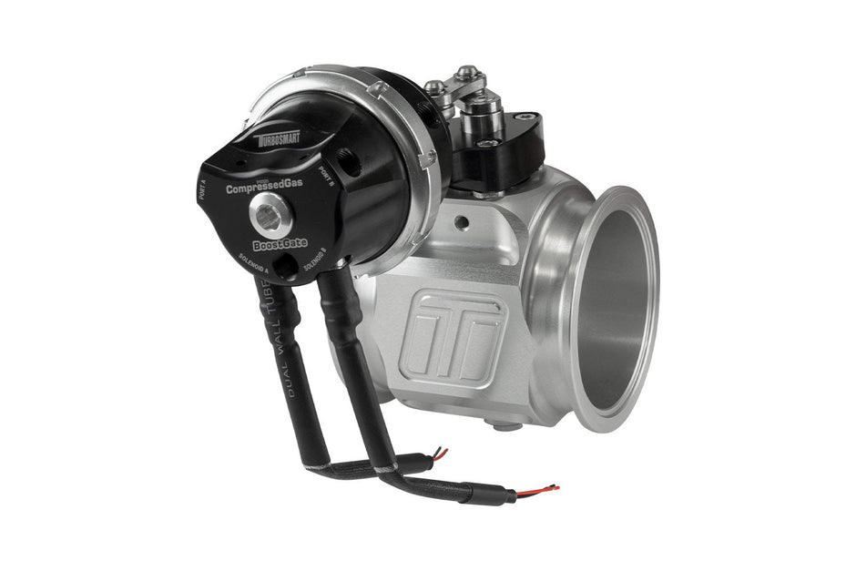 Turbosmart Compressed Gas BoostGate76 7PSI Black - Inbuilt Solenoids (Control In Cap CO2 Boost Control) — TS-0267-1252