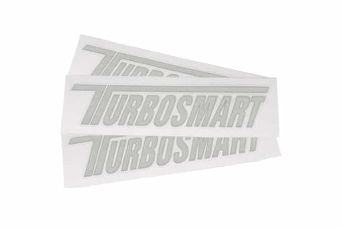 Turbosmart Car Decal 200mm x 45mm - White — TS-9007-1021