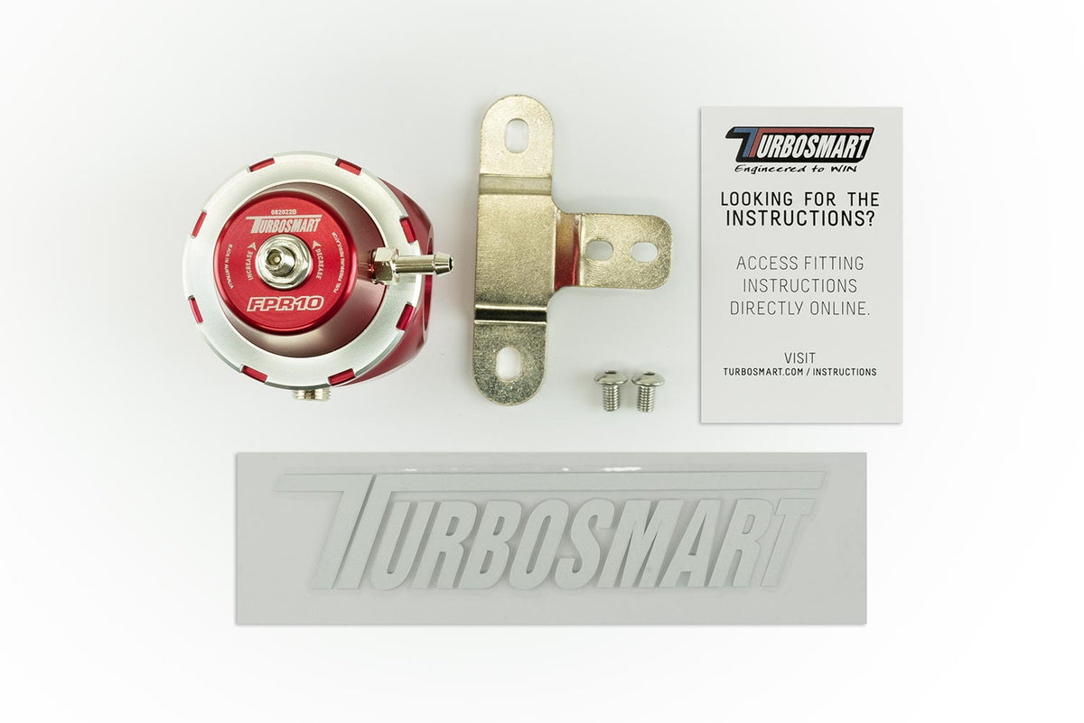 Turbosmart FPR10 Fuel Pressure Regulator Suit -10AN (Red) — TS-0404-1044 — view 6