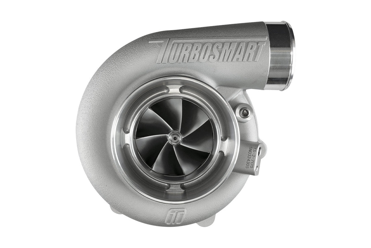 Turbosmart TS-2 Performance Turbocharger (Water Cooled) 7170 (Kompact) T4 0.96AR Externally Wastegated — TS-2-7170B-T4096E — view 2
