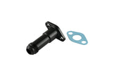 Turbosmart 38.1mm 10AN 75mm Extended Oil Drain Black — TS-199-3008