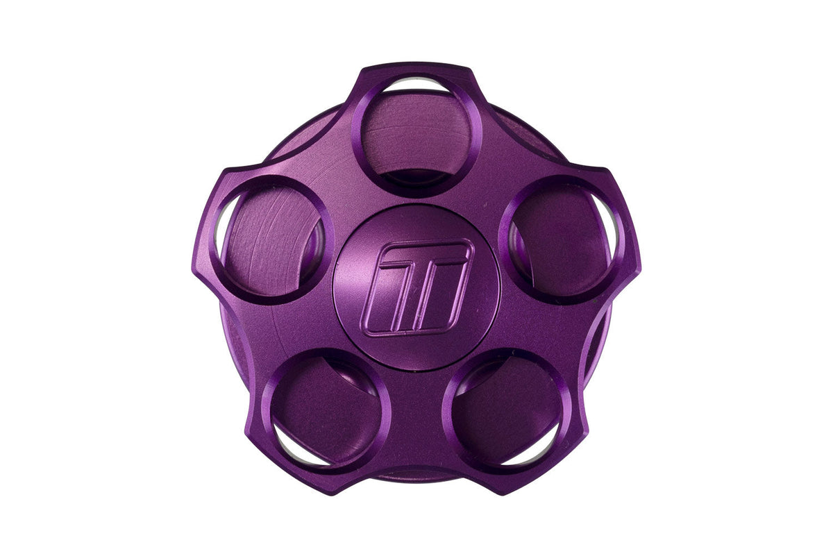 Turbosmart Oil Cap - M35x4 -Ford/Mazda - Purple — TS-0891-0173