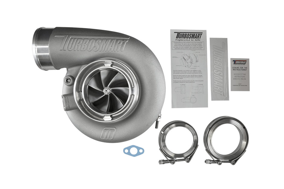 Turbosmart TS-1 Performance Turbocharger 8280 V-Band Reverse Rotation 0.96AR Externally Wastegated — TS-1-8280C-VR096E — view 6