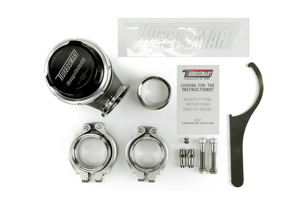 Turbosmart Gen4 CompGate40 14psi (Black) — TS-0505-1010 — view 6