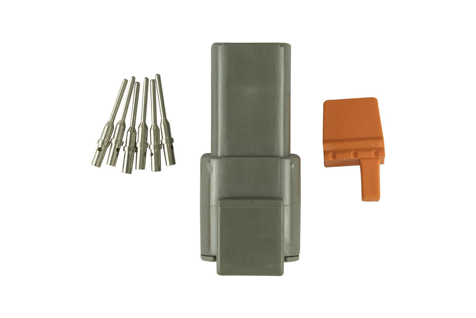 Turbosmart eGate 6 Way Sensor Socket Kit suits DTM Connector — TS-0550-3128