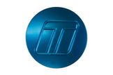 Turbosmart Oil Cap Insert - Blank - Blue — TS-0891-3071