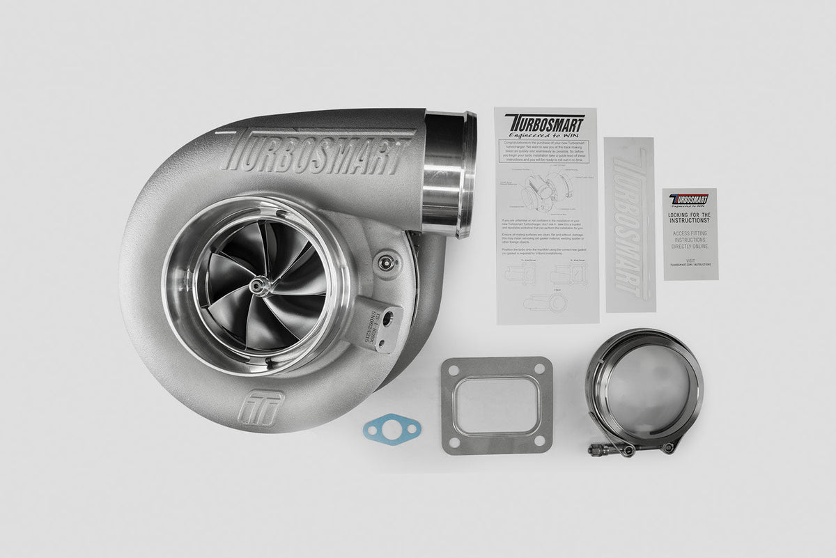 Turbosmart TS-1 Performance Turbocharger 8280 T4 1.24AR Externally Wastegated — TS-1-8280C-T4124E — view 6