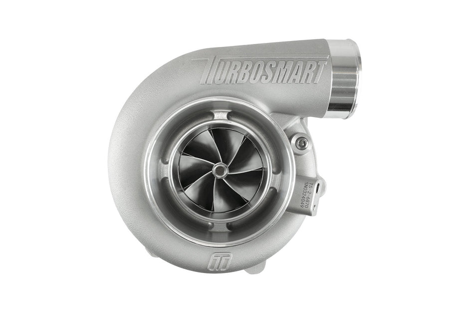 Turbosmart TS-2 Turbocharger (Water Cooled) 6870 (Kompact) V-Band 1.07AR Externally Wastegated — TS-2-6870B-VB107E — view 2