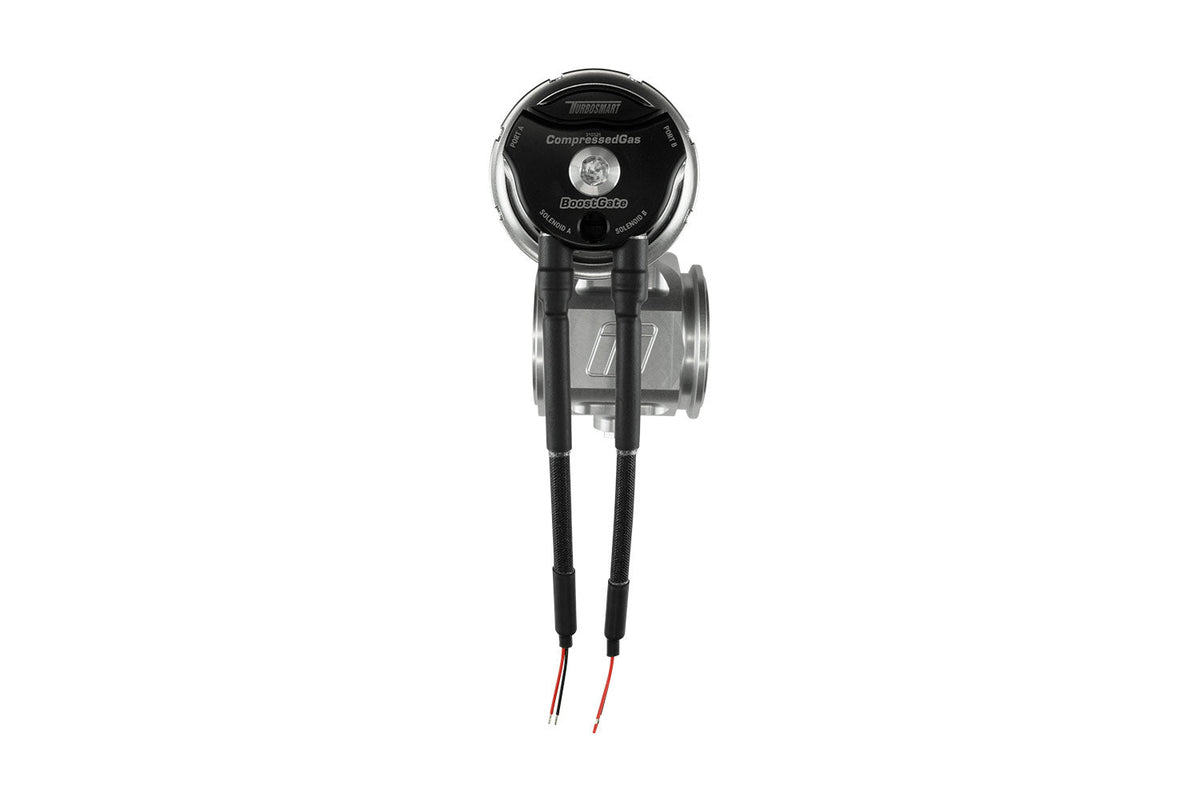 Turbosmart Compressed Gas BoostGate50 7PSI Black - Inbuilt Solenoids (Control In Cap CO2 Boost Control) — TS-0265-1252 — view 2