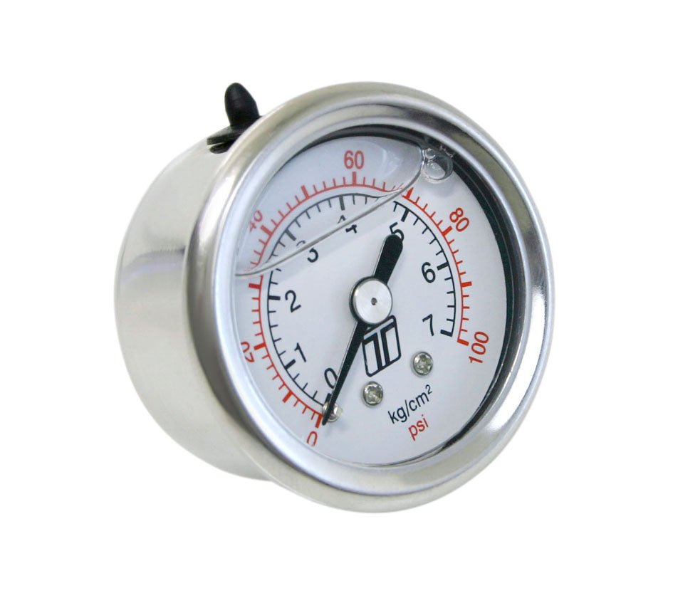 Turbosmart Gauge 0-100psi - Liquid Filled Suit FPR & OPR Series — TS-0402-2023