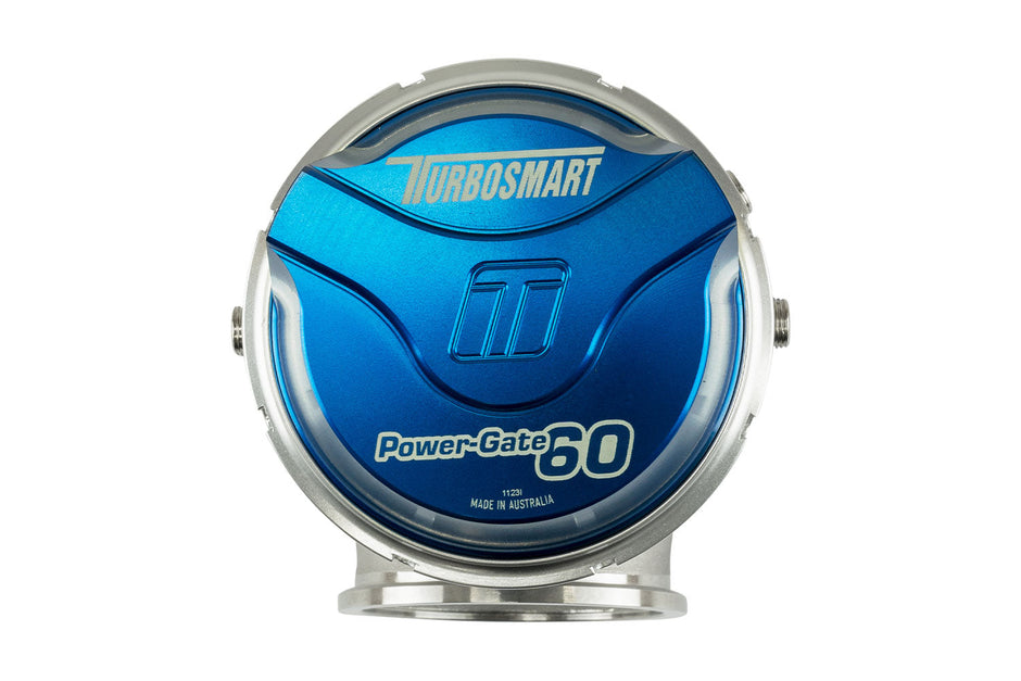 Turbosmart GenV PowerGate60 14psi External Wastegate (Blue) — TS-0555-1011 — view 4